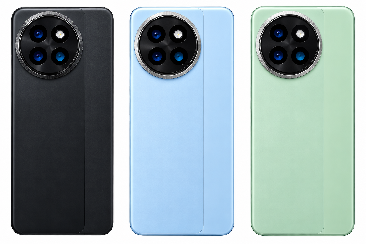 Compatible Replacement for Redmi 14 CIVI Back Panel – Black, Blue & Green